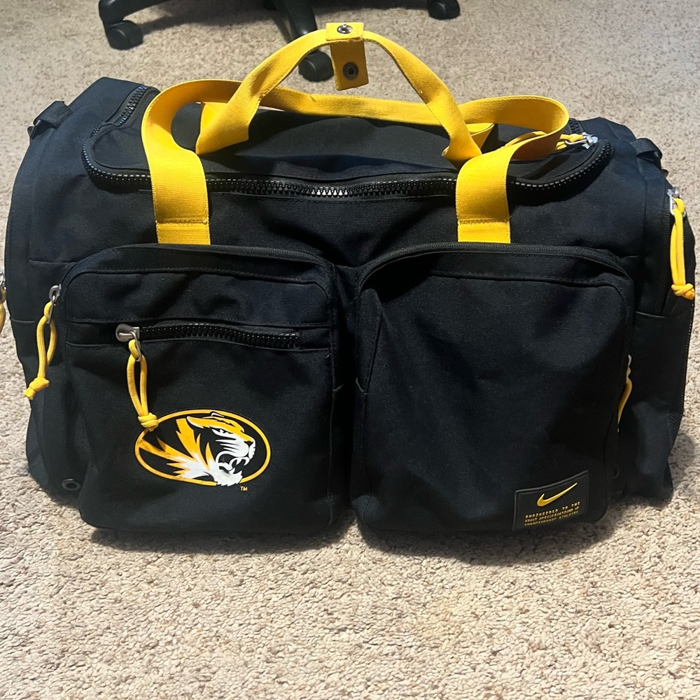 Mizzou Nike Duffel Bag - Team Issued